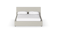 Hillcrest - Bed Base - Queen XL - Fully Upholstered