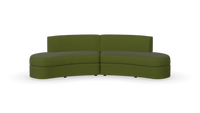 Courtney - Modular - Curved Unit - Fully Upholstered
