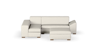 Chivonne - Corner Unit + Ottoman - Fully Upholstered
