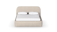 Contour - Bed Base - Queen XL - Fully Upholstered