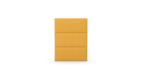 Fluted - Single - Fully Upholstered
