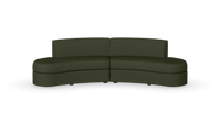 Courtney - Modular - Curved Unit - Fully Upholstered