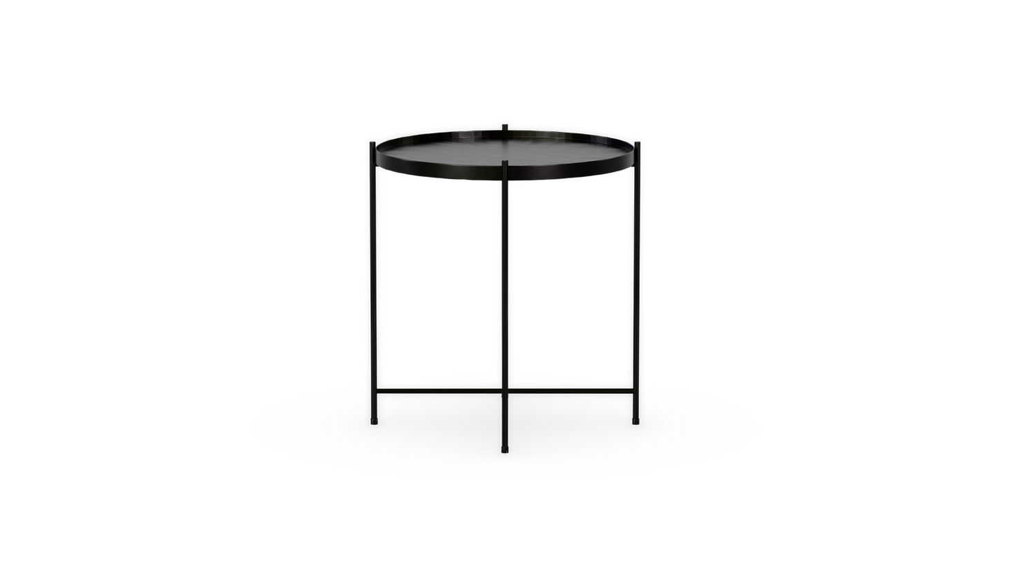 Floating - Side Table - Metal Top