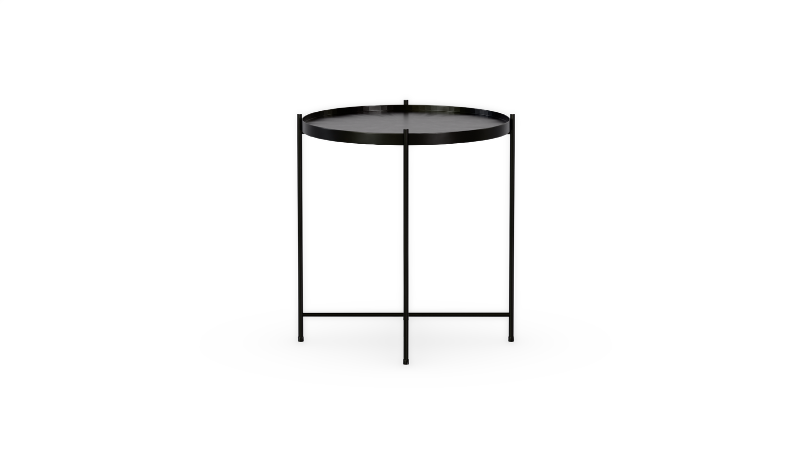 Floating - Side Table - Metal Top