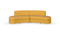 Courtney - Modular - Curved Unit - Fully Upholstered