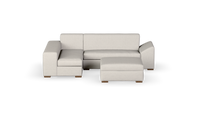 Chivonne - Corner Unit + Ottoman - Fully Upholstered