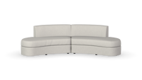 Courtney - Modular - Curved Unit - Fully Upholstered