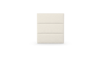 Fluted - Three Quarter - Fully Upholstered