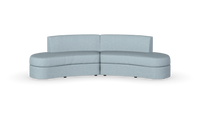 Courtney - Modular - Curved Unit - Fully Upholstered