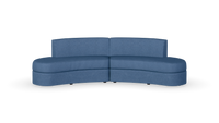 Courtney - Modular - Curved Unit - Fully Upholstered