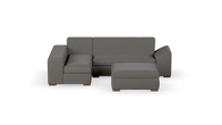 Chivonne - Corner Unit + Ottoman - Fully Upholstered