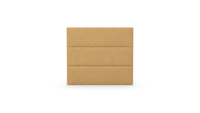 Fluted - Double - Fully Upholstered