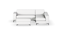 Chivonne Mini - Corner Unit + Ottoman - Fully Upholstered