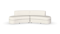 Courtney - Modular - Curved Unit - Fully Upholstered
