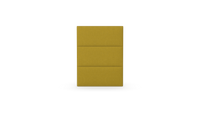 Fluted - Single - Fully Upholstered