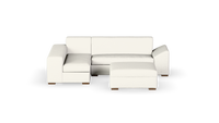 Chivonne - Corner Unit + Ottoman - Fully Upholstered