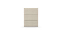 Fluted - Single - Fully Upholstered