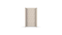 Alison - Single - Buttoned - Fully Upholstered