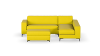 Chivonne Mini - Corner Unit + Ottoman - Fully Upholstered