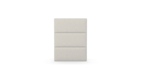 Fluted - Single - Fully Upholstered