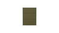 Fluted - Single - Fully Upholstered
