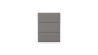 Fluted - Single - Fully Upholstered