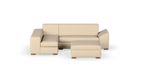 Chivonne - Corner Unit + Ottoman - Fully Upholstered