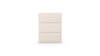 Fluted - Single - Fully Upholstered