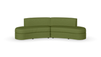 Courtney - Modular - Curved Unit - Fully Upholstered