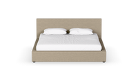 Hillcrest - Bed Base - King Xl - Fully Upholstered
