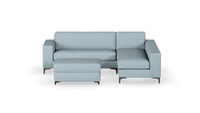 Chivonne Mini - Corner Unit + Ottoman - Fully Upholstered