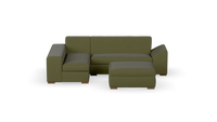 Chivonne - Corner Unit + Ottoman - Fully Upholstered