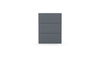 Fluted - Single - Fully Upholstered