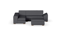 Chivonne - Corner Unit + Ottoman - Fully Upholstered