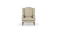 Levi - Wingback - Armchair - Buttoned - Fully Upholstered
