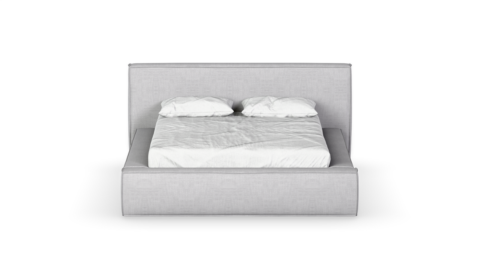 Bedford - Bed Base - Queen XL - Fully Upholstered