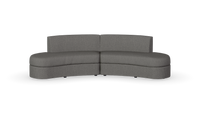 Courtney - Modular - Curved Unit - Fully Upholstered
