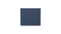 Fluted - Double - Fully Upholstered