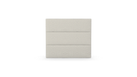 Fluted - Double - Fully Upholstered