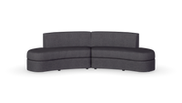 Courtney - Modular - Curved Unit - Fully Upholstered