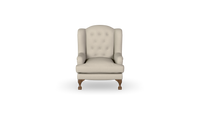 Levi - Wingback - Armchair - Buttoned - Fully Upholstered