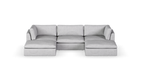 Laguna - U-Shape Mini - Fully Upholstered