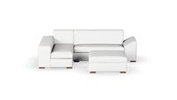 Chivonne - Corner Unit + Ottoman - Fully Upholstered