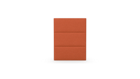 Fluted - Single - Fully Upholstered