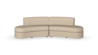 Courtney - Modular - Curved Unit - Fully Upholstered