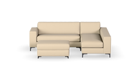Chivonne Mini - Corner Unit + Ottoman - Fully Upholstered