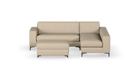 Chivonne Mini - Corner Unit + Ottoman - Fully Upholstered