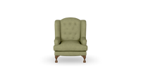 Levi - Wingback - Armchair - Buttoned - Fully Upholstered