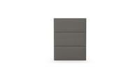 Fluted - Single - Fully Upholstered
