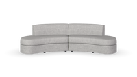 Courtney - Modular - Curved Unit - Fully Upholstered
